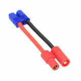 EC2 Male to HXT 3.5mm Male-/Female+ cable 16AWG 5CM wire For RC Battery Toys FPV
