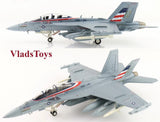 Hobby Master 1/72 EA-18G Growler model aircraft, gray with VAQ-140 markings