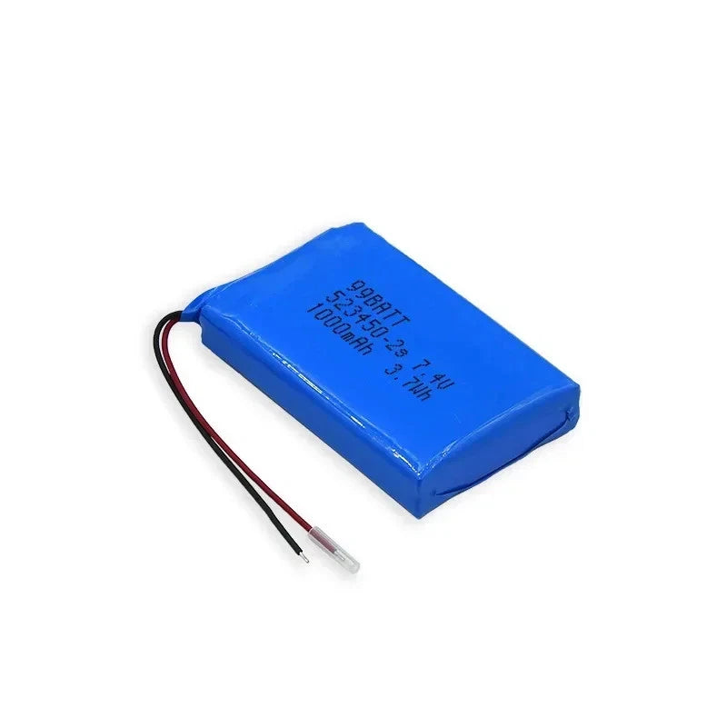 7.4V 1000mAh LiPo Battery for SATLINK WS-6933 GPS, Card Reader, Cash Register Battery