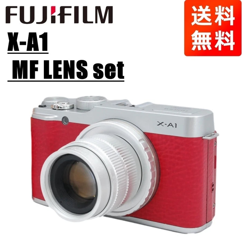 Fujifilm X-A1 Mirrorless Camera + 35mm F1.7 Lens Set, Used, Black