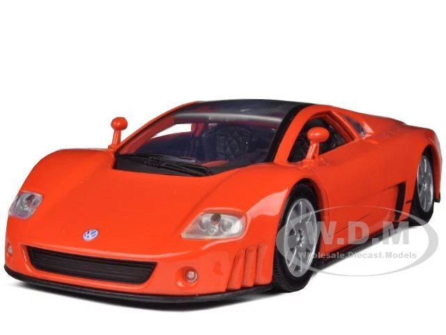 VOLKSWAGEN NARDO W12 ORANGE 1/24 DIECAST MODEL CAR BY MOTORMAX 73241