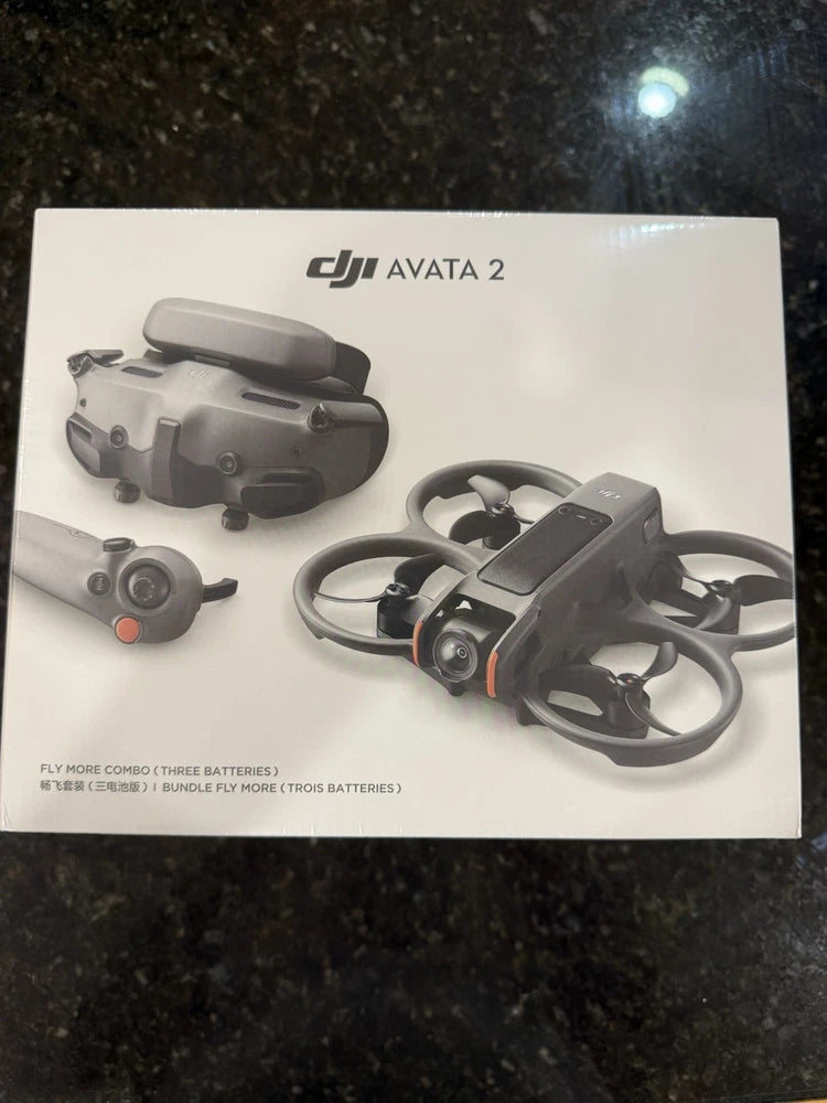 DJI Avata 2 Fly Combo Drone + FPV Controller 3+RC Motio 3+Goggles 3-FAST SHIP