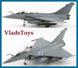 Hobby Master 1/72 Dassault Rafale EG fighter jet model, camo gray, gear down