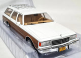 MCG 1/18 Chevrolet Caprice Classic Estate Wagon 1985 White Diecast model car
