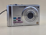 Panasonic Lumix DMC-FS20 10.1MP Silver Digital Camera with Battery Charger