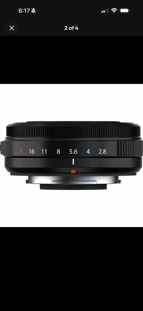 New Fuji FUJIFILM XF 27mm f2.8 R WR Lens, USA Authorized Dealer #33183