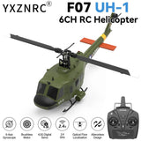 YUXIANG F07 UH-1 RC Helicopter RTF 2.4G 6CH 6-axis Gyro Remote Control Aircrafts