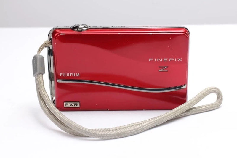 FUJIFILM FinePix Z800EXR Red Compact Digital Camera Tested Working Japan