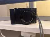 Panasonic LUMIX LX10 Black Leica Lens 4K Camera - Excellent condition