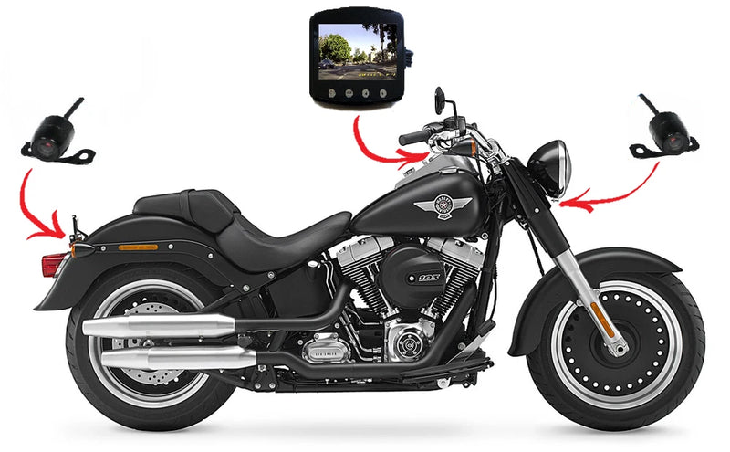 Sykik Rider RW1 fully water resistance camera system for motorcyles