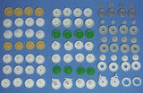 AMT, MPC, Revell, Monogram etc.. New Wheel Backs For Various Model Car Kits