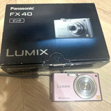 Panasonic LUMIX FX40 Pink Compact Digital Camera Tested Good Condition