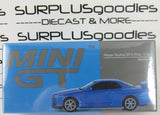 2024 Mini-GT Overseas Box Ed: Bayside Blue NISSAN SKYLINE GT-R (R34) V-Spec #759