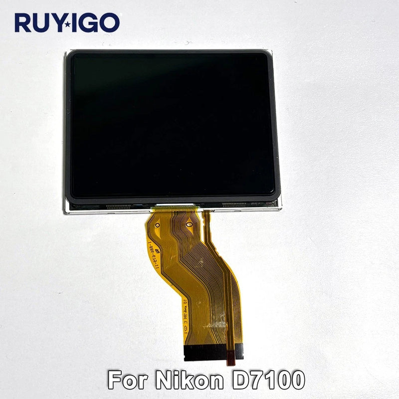 Camera LCD screen repair part with flex ribbon, compatible with Nikon D7100