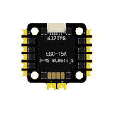 HAKRC 15A 1-4S 4-IN-1 Electronic Speed Controller Module for FPV Racing Drones