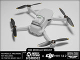 DJI Mavic Mini and Mini 2 Holy Stone HSRID02 or Holyton HT65 Remote ID Mount