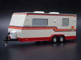 MODERN CAMPER TRAILER W/ HITCH 1:64 SCALE LIMITED COLLECTIBLE DIORAMA MODEL CAR