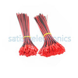 20Pairs JST Connector Plug Cable Line Male+Female 100mm for RC BEC Lipo Battery