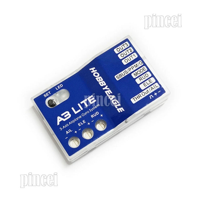 HOBBYEAGLE A3 LITE 3-Axis Gyro Airplane Gyro Gyroscope for Fixed Wing Drone