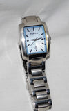 Fossil F2 Model ES-1235 ~ Sky Blue Wrist Watch ~ New Battery ~ FREE Shipping USA Battery
