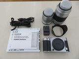 Fujifilm X-A3 Mirrorless Camera Kit 16-50mm & 50-230mm Lenses Used