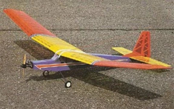 Big Bird Powered Glider 84" RC Airplane Kit Laser Cut Balsa Ply Short Kit +Plans