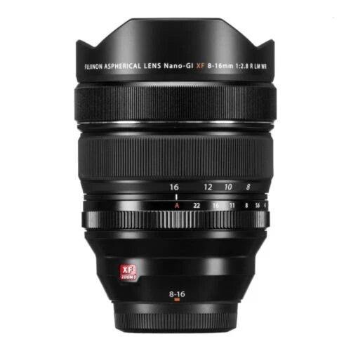 Fujifilm XF 8-16mm f/2.8 R LM WR Black Lens  AU*au