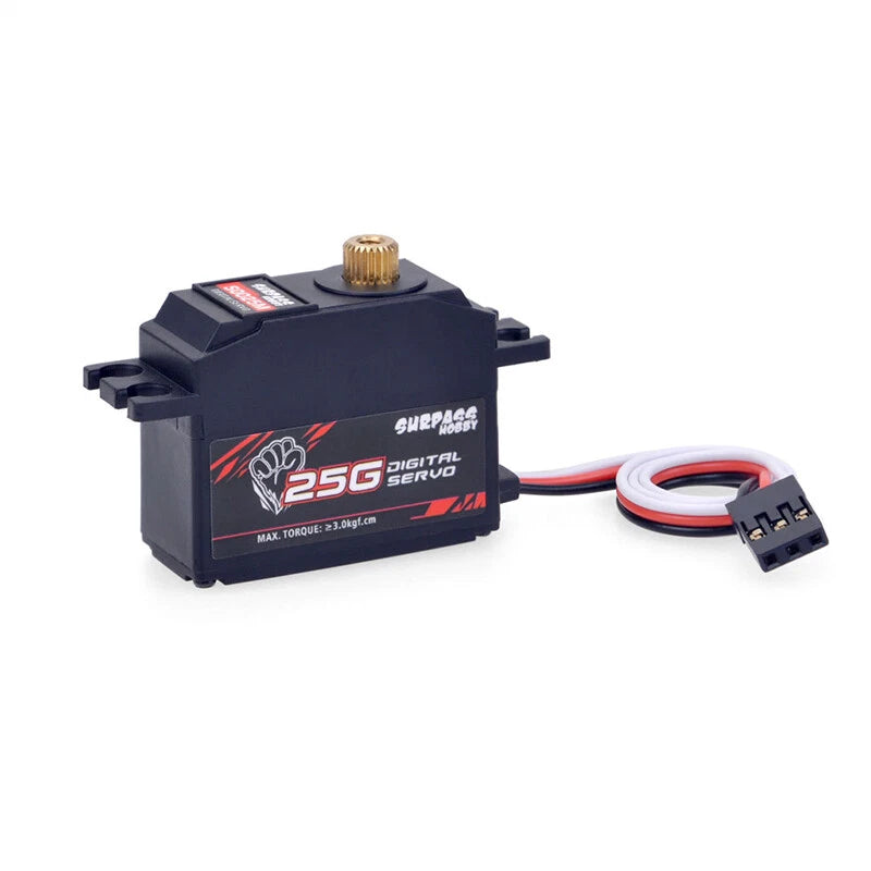 SURPASSHobby S0025M Metal Gear 25G Digital Servo for RC 1/12 RC Car Boat Plane