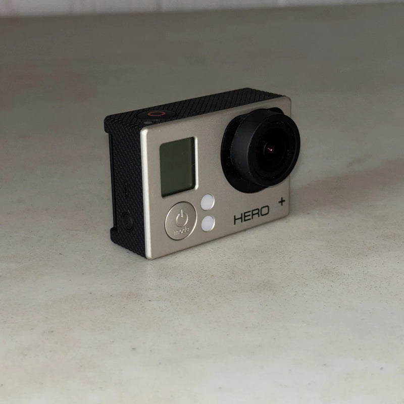 GoPro Hero 3 Plus Silver Action Camera For Parts Or Repair - No Power READ