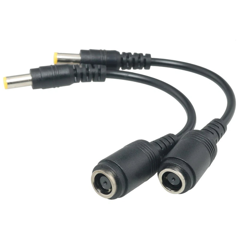 2PCS Adapter Conversion Cable 7.4x5.0 Female to 5.5x2.5mm Male Connector Wire...