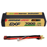 2xDXF 2S LiPo Battery 7.6V 150C7000mAh DEANS/T 5MM RC GOLD NGP Plus Racing  car