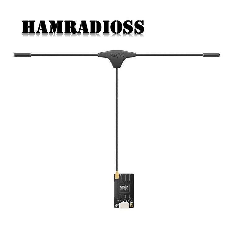 GEPRC ELRS Nano 915MHz FCC PA500 FPV Racing Drones Receiver TLM Long T-Antenna