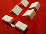 Model Truck Parts AMT Autocar DC-9964B Dump Truck Battery Boxes 1/25 Battery