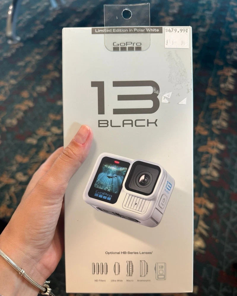 BNWT GoPro HERO 13 Black Limited Edition Polar White Waterproof Action Camera