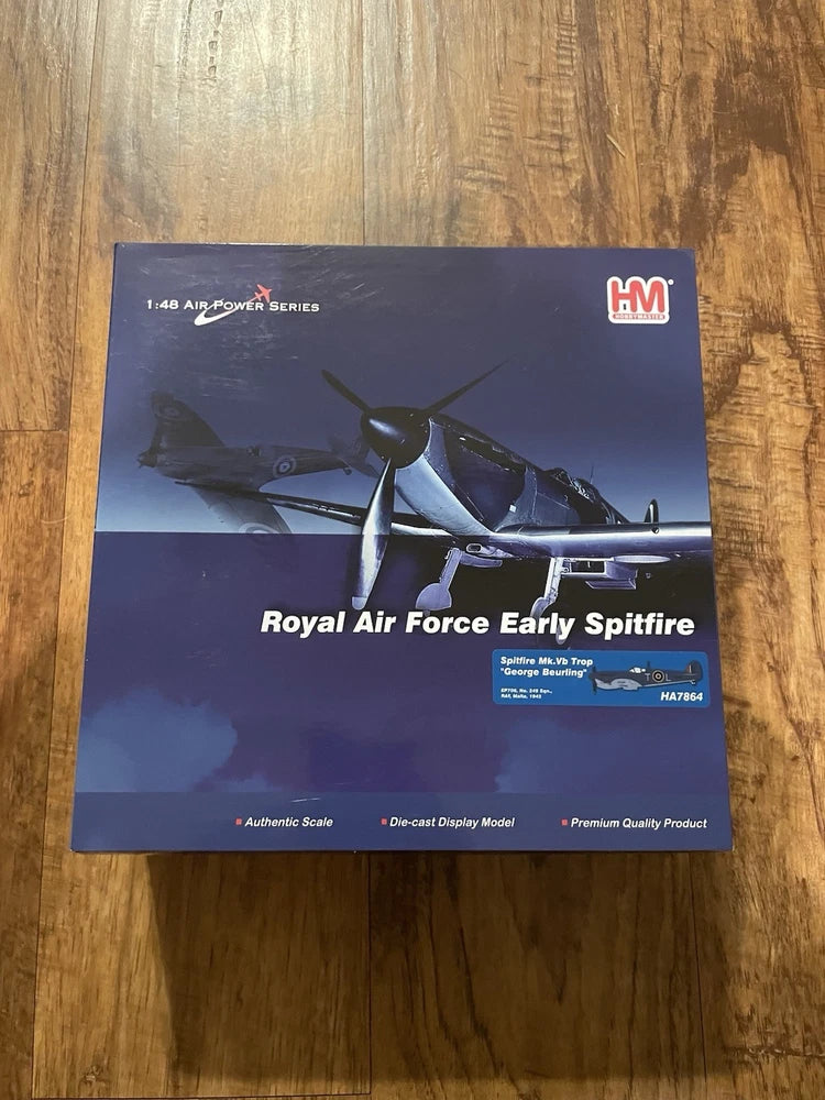HobbyMaster HA7864 Royal Air Force Early Spitfire 1:48 Air Power Series