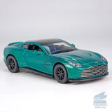 1/34 Aston Martin Vanquish 2025 Model Car Diecast Vehicle Collection Gift Green Battery