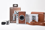 [Unused] FUJIFILM FUJI Cheki Hybrid Instant Camera mini Evo Brown From JAPAN