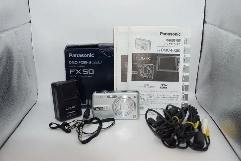 Panasonic LUMIX DMC-FX50 Compact Digital Camera Tested with Accessories