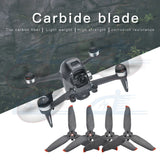 4PC Carbon Fiber Low-Noise Propellers For DJI FPV Drone Combo Quick Release Prop