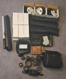 Panasonic LUMIX G7 16 MP Mirrorless, 85mm ,14mm, 25mm, 14-42mm Lenses, 5Lights