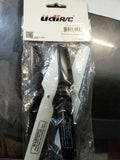 Replacement quadcopter propellers (4 pcs) in clear bag, black and white blades