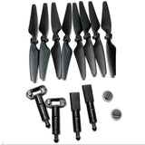SJR/C F22S RC Drone Propeller Blades Spring Shock Absorber Landing Skid Parts