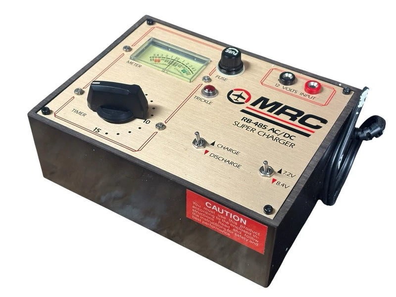 Vintage MRC RB-485 AC/DC Super Quick Charger RC Battery Charger w/ Box Battery