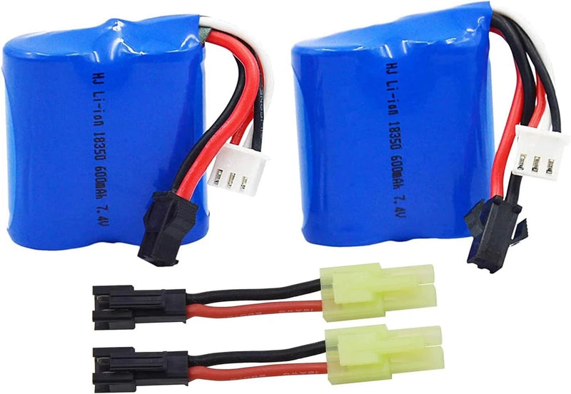 7.4V 600mAh Lion Battery for Skytech TKKJ Boat H100 H102 H106 H120 RC Ship Boat