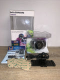 Maginon Vision Action Camcorder HD Video Resolution Underwater Camera + Manual