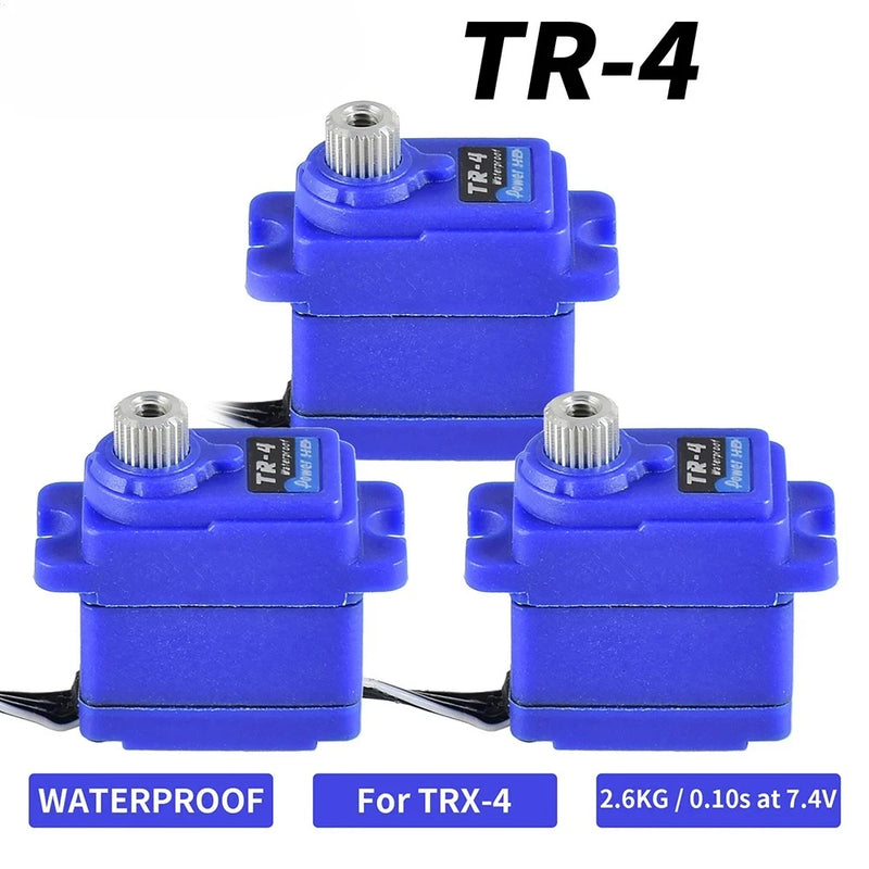 Mini 7.4V 2.6KG Waterproof Metal Gear Servo for RC Vehicles Model Parts Replaces