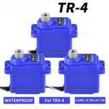 Mini 7.4V 2.6KG Waterproof Metal Gear Servo for RC Vehicles Model Parts Replaces