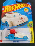 2025 Hot Wheels #216 Expermotorsi 9/10 QUICK CHAT Toy Phone NEW MODEL Red White