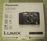 Panasonic LUMIX DMC-ZS25 Camera Includes Box Battery and Charger