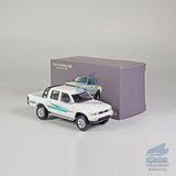 1/64 Toyota Hilux 1993 Model Car Alloy Diecast Toy Vehicle Gift Collection White